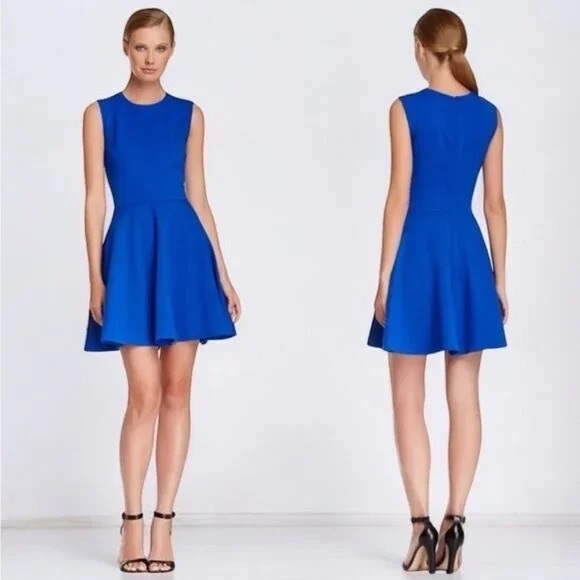 Diane Von Furstenberg Dresses & Skirts - Diane Von Furstenberg Royal Blue Jeanie Mini Dress